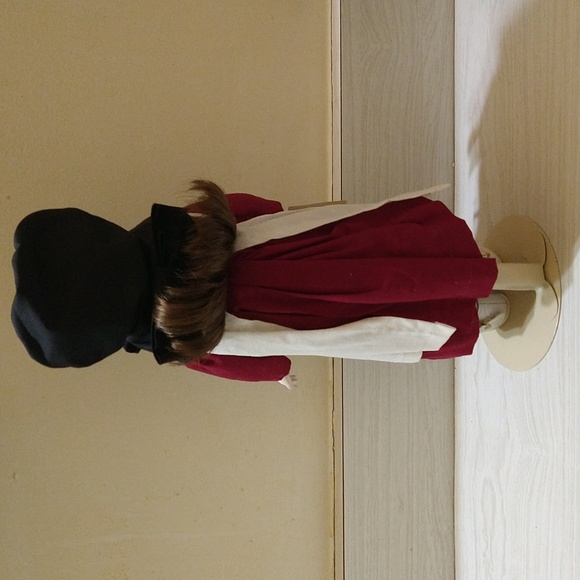 Vintage All Porcelain 13" Amish Doll The Trellis Collection - Picture 7 of 8